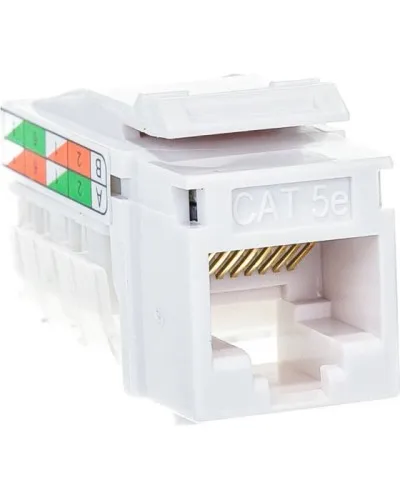 Механизм розетки компьютерной RJ-45. кат.5е. UTP LK45 (856100): Механизм розетки компьютерной в Костроме