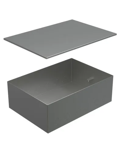 Коробка металлическая с крышкой для заливки в пол BOX/8-12 (70181): Коробка металлическая с крышкой для заливки в пол 309х217х105мм, для люков 70083, 70012 в Костроме