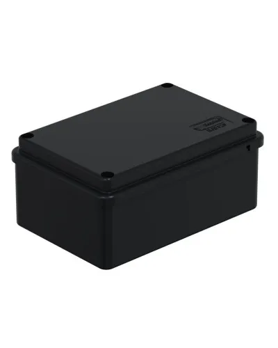 Коробка BJB/JBS120 120х80х50, IP56, черная (44058BL-1). Коробка монтажная. Экопласт в Костроме