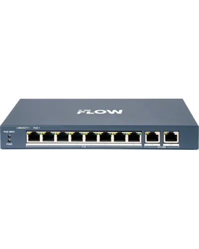 F-SW-EU410POE-V/L. Сетевой PoE коммутатор. i-FLOW в Костроме