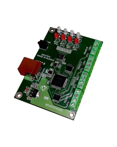 AVT-USB/4RS422. Промышленный преобразователь USB в RS-422. Инфотех в Костроме