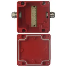 МКС Мороз, 2МВК, IP66/IP68, красный. Коробка коммутационная металлическая. Магнито-Контакт
