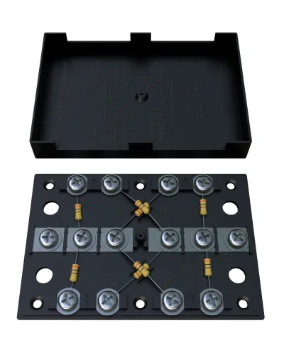 KRA-4 300 Om black (MEC42104). Коробка на 4 абонента. МЭК-Электрика в Костроме