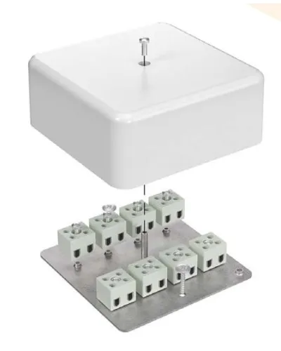 Коробка огнестойкая 103х103х45 для кабель-канала (40-0470-FR6.0-6). Коробка огнестойкая для кабель-канала. Промрукав в Костроме