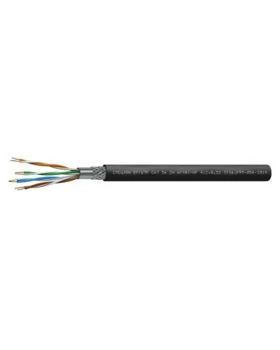 СПЕЦЛАН SF/UTP Cat 5e ZH нг(А)-HF 4х2х0,52. Кабель «витая пара» (LAN) для структурированных систем связи. Спецкабель в Костроме