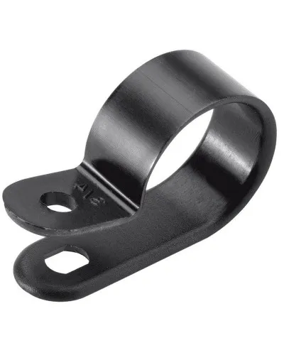 Серьга для кабеля D5 (черная). Клипса. Спецприбор в Костроме