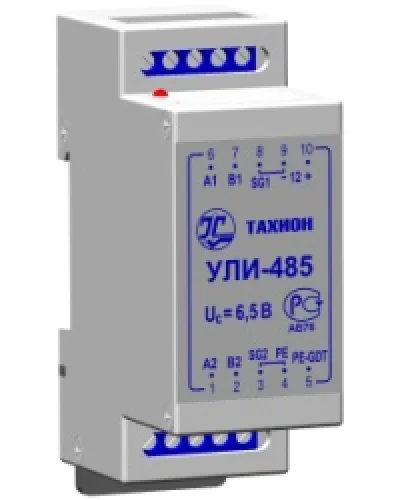 УЛИ-485. Удлинитель (повторитель) линий интерфейса RS-485.. Тахион в Костроме