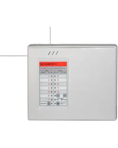 ВС-ПК ВЕКТОР-С (Wi-Fi + GE (GSM+Ethernet)). Прибор приемно-контрольный и управления охранно-пожарный адресный радиоканальный со встроенным коммуникатором GSM. Версет в Костроме